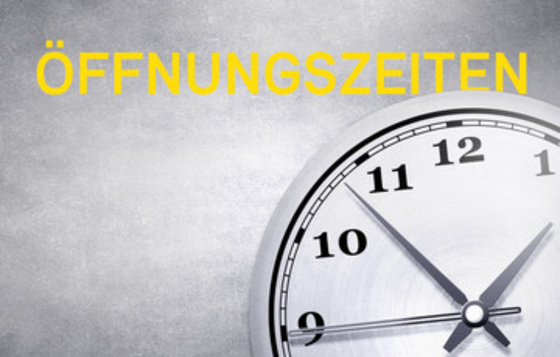 Informationen zum Jahreswechsel